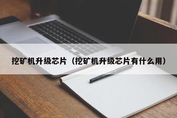 挖矿机升级芯片(挖矿机升级芯片有什么用)